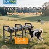BUYYAH 6 Feeding Ports Portable Bottle Rack, Lamb Bottle Holder,