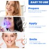 Teeth Whitening Kit with LED Light and Tooth Whitening System, Dentists Recommended, Effectively Removes Stains from Coffee, Tea & Smoking