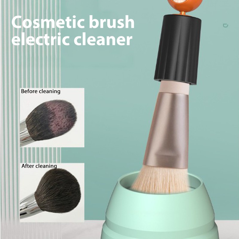 Makeup Brush Cleaner and Dryer USB Rechargeable Cosmetic Make Up