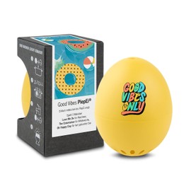 Good Vibes PiepEi - Singing Egg Timer for Cooking with - Egg Cooker for 3 Hardness Levels - Good Mood Gift - Funny Cooking Egg - Music Egg Timer - Brainstream