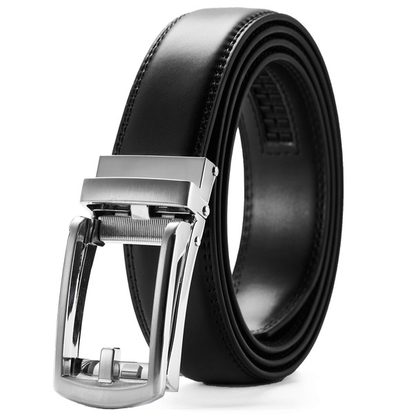 CHAOREN Dress Belt, Adjustable Ratchet Belt, Comfortable Click Buckle, for