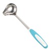LABRIMP Stainless Steel Gravy Ladle Curve Spout Food Grade Soup