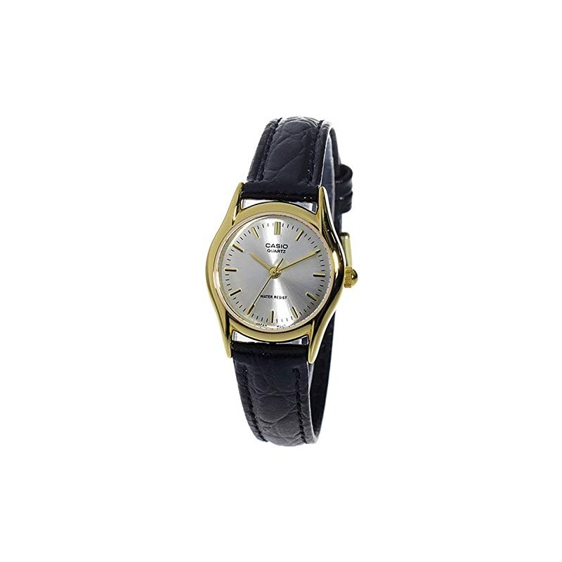 Casio LTP-1094Q-7A Women's Analog Basic Watch Black/Gold/Silver [Clock]