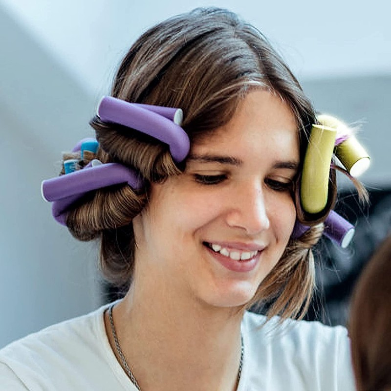 42 Pcs Bendy Rollers Durable Foam Curler Roller Set Flexible