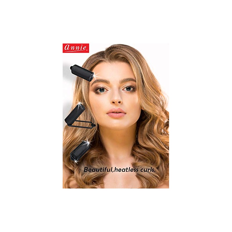 satin roller curler jumbo size hair accessories, jumbo