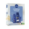 NIVEA Skin Care Set For Her, Nourishing Body Wash, Moisturizing