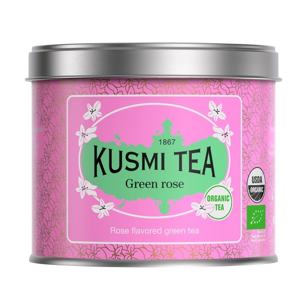 Kusmi Tea - Green Tea with Rose Flavour Organic -