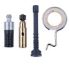 Oil Pump Worm Gear Oil Filter Hose Line For Stihl