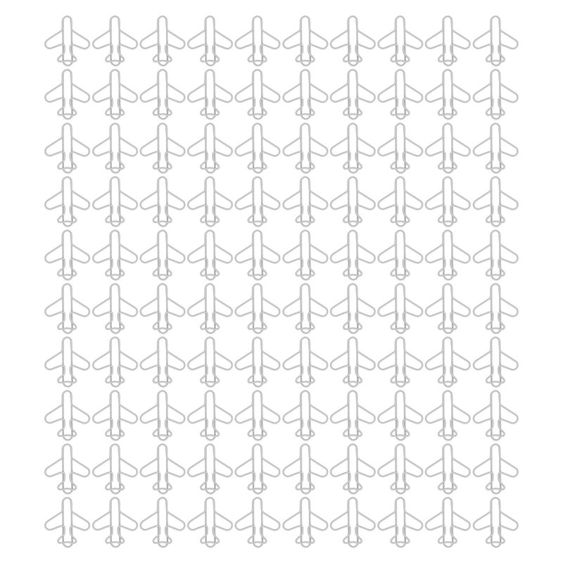 Aircraft Shape Paper Clips Cute Small Paperclips for Office School