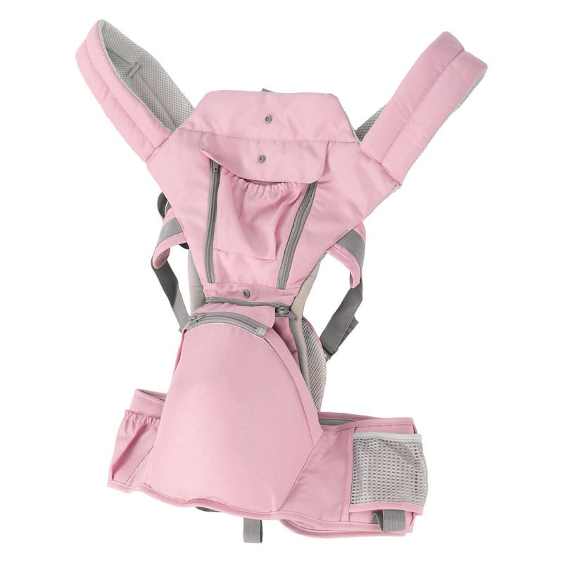 Baby Carrier with Hip Seat Ergonomic Breathable Comfortable Multifunctional Baby