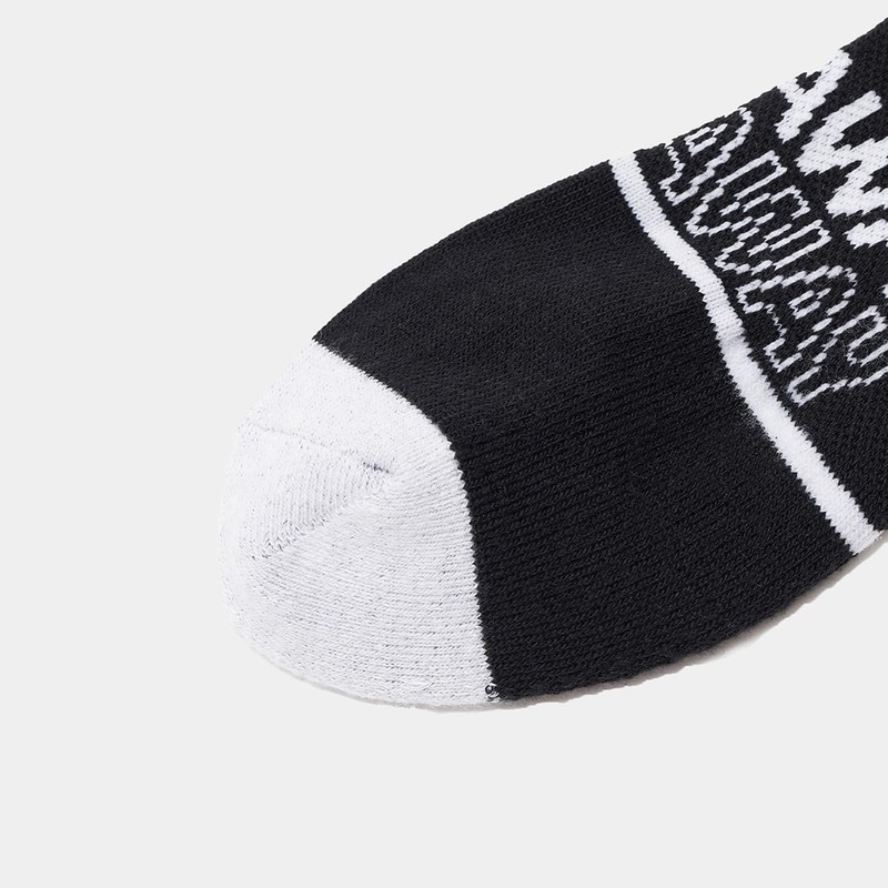 Callaway C24193102 Men's Ankle Socks, Antibacterial, Deodorizing, Line Logo Pattern,