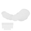 Soft Felt Plate Protectors, 72 Pieces Thick Felt Plate Dividers,