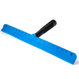 FOSHIO 15 inch Blue Windshield Squeegees, All-Purpose Streak-Free Silicone Squeegee for Window, Bathroom, Glass Shower Doors, Mirror, Car Window