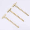 Hammer Mallet, 6-in-1 Miniature Copper Tool with Stainless Steel Handle,