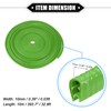 A ABSOPRO Car Door Edge Protection 32.8ft U-Shaped Rubber Trim