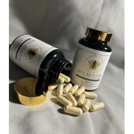 100% Pure ROYAL JELLY All NATURAL 1000mg Vegetarian Capsule 100% Pure Quality