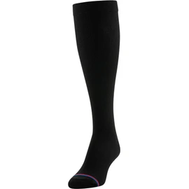 MediPeds mens 4 Pack Mild Compression Over the Calf athletic socks, Black, Shoe Size (M7-12, W10-13) US