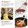 TeamFar Kitchen Cooking Utensils, 10 pcs Silicone Cooking Utensils Set,