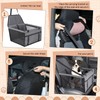 Locmeo Small Dog Car Seat Pet Car Seat for Small