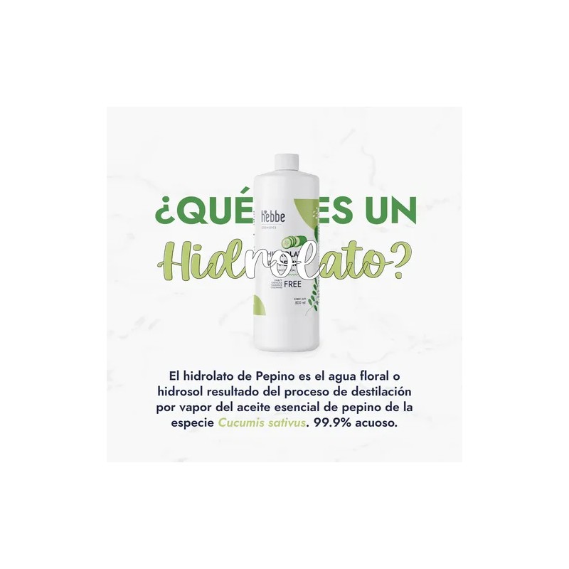 Tonico Facial Hidrolato De Pepino Refrescante 500 Ml