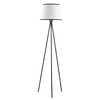 LJLB Stylish Modern Tripod Floor Lamp for Cozy Spaces, Solid