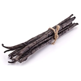 5 Vanilla Beans - Whole Extract Grade B Pods for Baking, Homemade Extract, Brewing, Coffee, Cooking - (Tahitian)