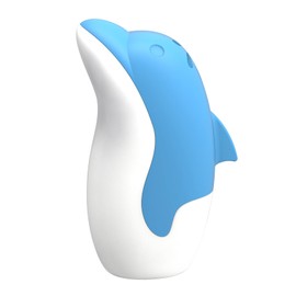 Asltw Upgrade Cute Fridge Deodorizer, Dolphin Fridge Cleaner, Freezer Odor Freshener, Add Baking Soda Reusable Fun Kitchen Gadgets (Blue)