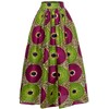 Shenbolen Women African Print Skirts Dashiki Long Skirt(A,XX-Large)