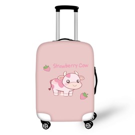 HELLHERO Kawaii Kitten Cat Travel Luggage Cover Durable Anti-Scratch Suitcase Protector Luggage Case Hiking Baggage Covers Protector Trunk Cover Case Fit 22-24 Inch