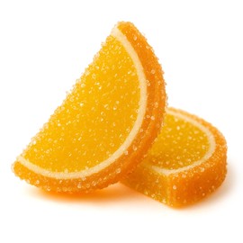 NY Spice Shop Chili Mango Fruit Slices Candy - 1 Pound Spicy Flavor Chewy Jelly Fruit Slices Candy - Old Fashioned Sliced Chili Mango Fruits Gummies - Gummy Fruits Snacks for Christmas Holiday Gifting