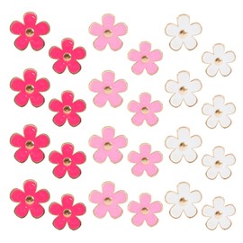 24Pcs Daisy Fridge Magnets, Cute Flower Refrigerator Magnet, Small Magnet for Whiteboard, Locker Decorations, Office, Kitchen(White,Pink,Rose,1.2inch,1.3inch)