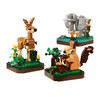 Petite Jungle and Forest Pals: Whimsical Wildlife Mini Block Set