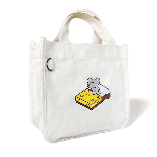 [And Suns] Mouse ANDY Mini Tote Bag, Canvas, Smaller, Canvas