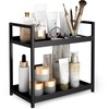 2-Tier Bathroom Countertop Organizer Multifunctional Vanity Tray Cosmetic and Makeup