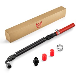 EVIL ENERGY Turbocharger Coolant Line for 2011–2014 Ford Powerstroke 6.7L, Durable Turbo Coolant Feed Line with Heat-Resistant Braided Stainless Steel & PTFE for Direct OEM Replacement