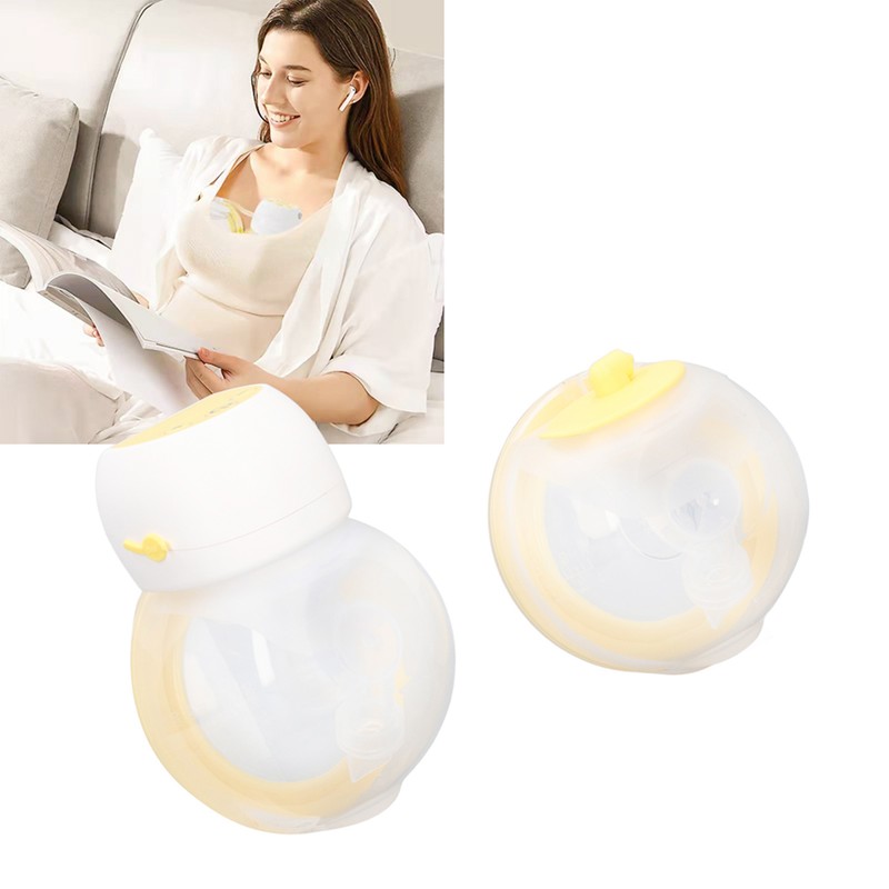 Double Breast Pump Wearable Strong Suction 9 Gears 180ml Capacity