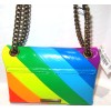 Kurt Geiger London Striped Kensington Mini Crossbody Bag Multicolored NWT