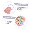 Healeved 120pcs Hair Ties Elastic Seamless Hair Bands for Thick