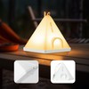 realmoon Outdoor Outdoor Table Lamp, Brightness LED Nightstand Lantern(White)