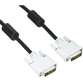 エレコム ディスプレイケーブル DVI-D24pin デュアルリンク デジタル 1m ブラック CAC-DVDL10BK