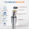 PLUMBINGMASTER Shower Hose 96 Inches Stainless Steel Handheld Shower Head