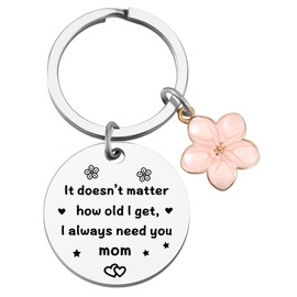 Mom Birthday Gifts, Christmas Gifts for Mom from Daughter Son, Mothers Day Gifts, Mom Keychain from Kids Baby Toddler for Christmas Stocking Stuffers Valentines Day Gifts