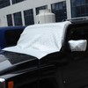 Windshield Snow Cover Compatible with Hummer H3 2005-2009, Car Snow