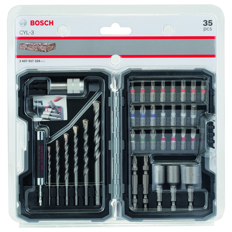 Bosch Concrete Drill Bit Set 35 Pieces Drill Bit Bits