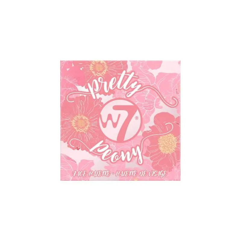 W7 Cosmetics Pretty Peony Face Palette