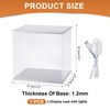 MECCANIXITY Clear Display Case, Acrylic Figure Display Case Clear Display
