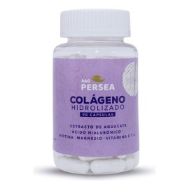 A&G Persea - Capsulas De Colageno Con Biotina 90 Capsulas, Con Magnesio, Extracto de aguacate, Vitamina E y C, sin sabor