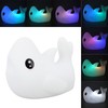 Night Light Silicone Cute Shark USB Rechargeable LED Colorful Night