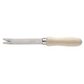 F.DICK 60042000 Deburring Blade 11 cm Curved Wooden Handle Width Blade 1.6 cm
