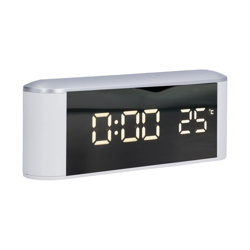LED Alarm Clock Household Multifunctional Touch Screen Alarm Clock Indoor